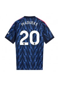 Arsenal Noni Madueke #20 Voetbaltruitje Uit tenue 2025-26 Korte Mouw
